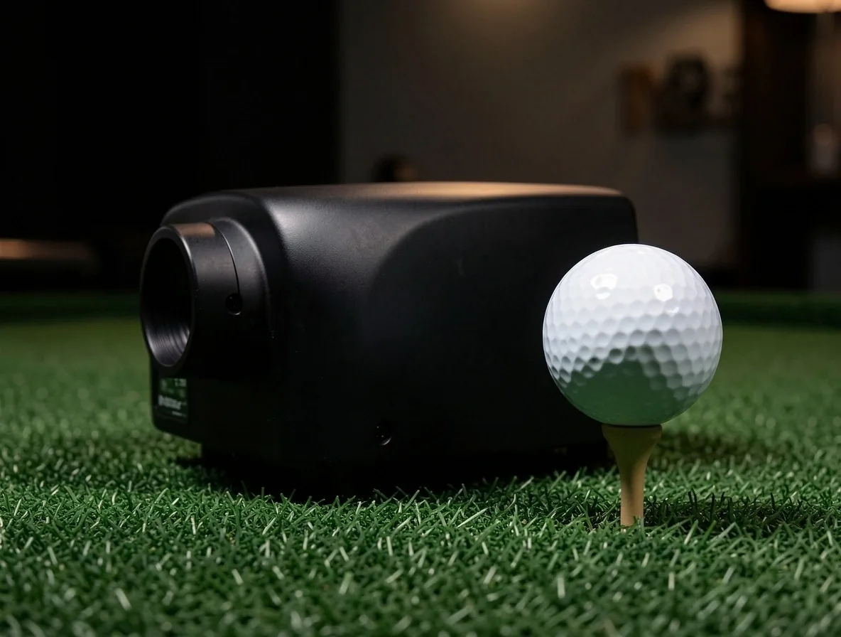 Monitor Trackman na matzie uderzeniowej